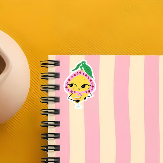 Sticker Lemon girl