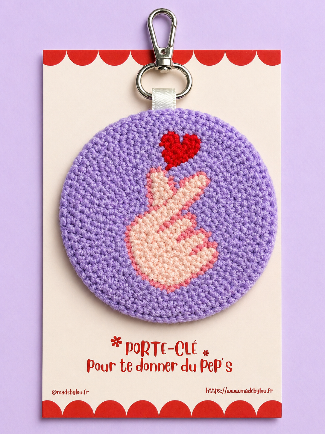 Porte-clés love