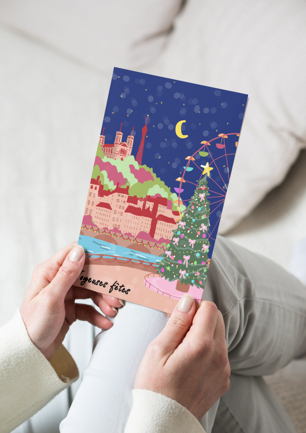 Carte joyeuses fêtes