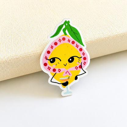 Sticker Lemon girl
