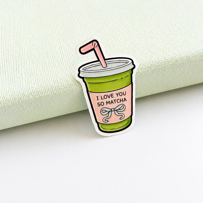 Sticker so matcha