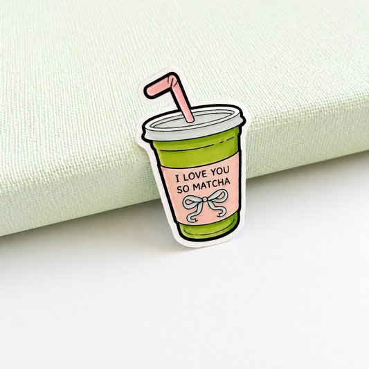 Sticker so matcha