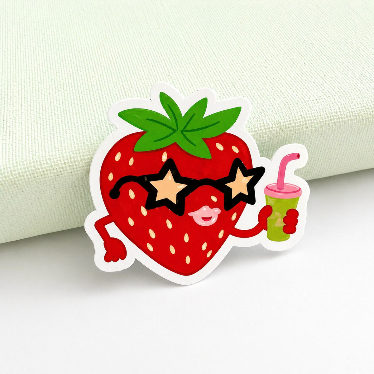 Sticker Strawberry girl