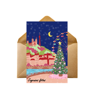 Carte joyeuses fêtes